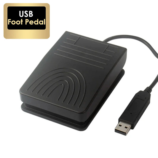 USB Foot Pedal Keyboard Switcher for HID PC Computer Office USB Action Control Customized Media Key Function Mouse PC Games