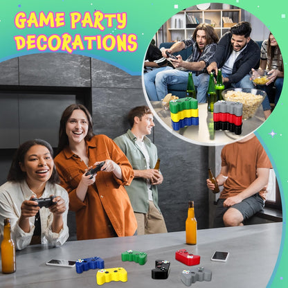 Wettarn Video Game Party Favors Gamer Video Game Controller Shaped Stress Toy...