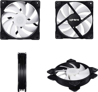 120Mm 3-Pin High Airflow Long Life Case Fan for PC Cases, CPU Coolers, and Radiators 3-Pack,Sr12-Bw3-3-Us