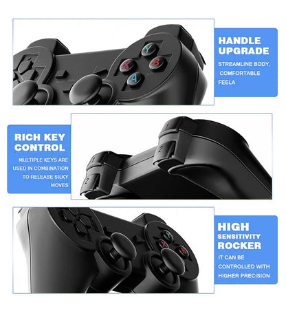 M8 Video Game Stick Video Game Stick Console Lite 4K Video Game M8 Console 64GB Double Wireless Controller Games Kid Xmas Gift