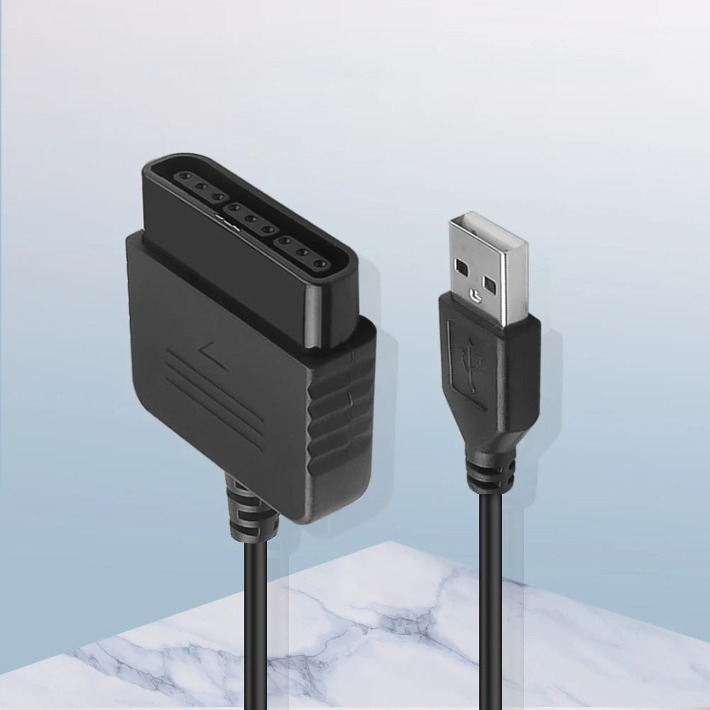 USB Adapter for Sony PS2 to PS3 PC Video Converter for Gaming Controller Joypad Gamepad PC Video Game Accessories